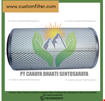Kustom Filter Udara Elemen Kompresor Industri Brand CBS Filter
