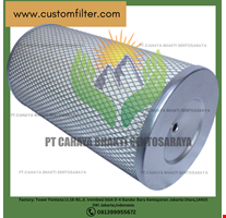 Elemen Filter Udara OEM Kompresor Merek CBS Filter