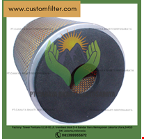 Filter Udara 5 Micron untuk Kompresor Udara 