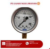 Pressure Gauge WIKA Model 213.53.063 0-200 psi