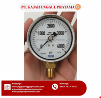 Pressure Gauge WIKA Model 213.53.063 0-4000 psi