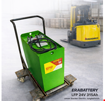 Konversi Battery Stacker Jungheinrich ke Lithium LFP 24V