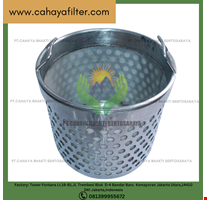 Custom Design Stainless Steel Perforated Round Basket Filter