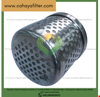 316 Stainless Steel Double Layer Solid Liquid Separation Basket Filter