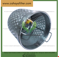 Stainless Steel 304/316SS Double-layer Punch Filter Basket