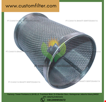  304SS 316L Stainless Steel Mesh Basket Strainer Filter