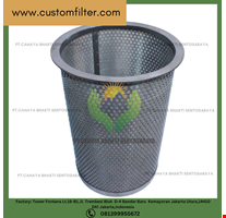 Big Pressure Resistant Stainless Steel Perforated Filter Strainer