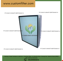 Industrial Cabin Hvac Air Purifier H13 H14 Hepa Filter AHU