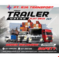 Sewa Truk Trailer Kargo Surabaya | PT. RJA Transport