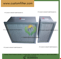H13 H14 Hepa Air Filter for Clean Room High Capacity 