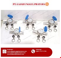 DN15 SS316L SCREW HORIZONTAL FLOW METER SHM SIZE 1/2 INCH