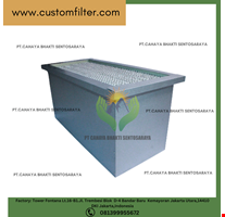 Durable Stainless Steel HVAC Panel Filters Customizable