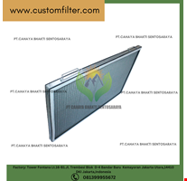 New Washable Industrial Air Filter with Aluminum Frame Panel Filter