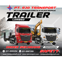 Sewa Trailer Lowbed Surabaya | PT. RJA Transport