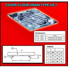 Floor Drain Type HS-1