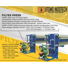 Filter Press / Jual Filter Press Surabaya