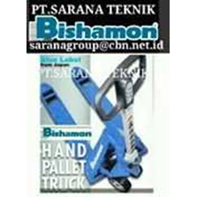 BISHAMON HAND PALLET STACKER TYPE MB PT. SARANA TEKNIK BISHAMON HAND PALLET STACKER & MATERIAL HANDLING