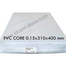 PVC SHEET BAHAN ID CARD CETAK OFFSET CORE 0.15 MM - A3
