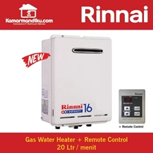 Rinnai REU-A1620WD-IND Water Heater Gas Heavy Duty 20 liter per Menit