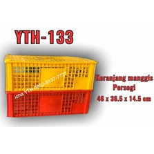 Keranjang Plastik Packing Buah Manggis Type Persegi ( YTH-133 )