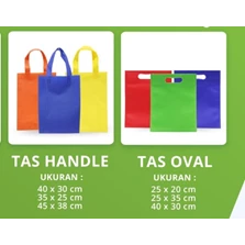 Cetak Tas Spunbond / Goodie Bag untuk belanja berbagai ukuran