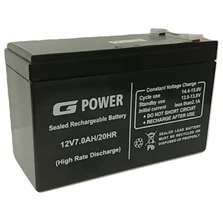 Aki Kering/Battery UPS G-Power Kap. 12v - 7 Ah 
