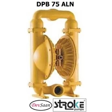 Aluminium Diaphragm Pump Stroke DPB 75 ALN - 3 Inci (Wilden OEM)