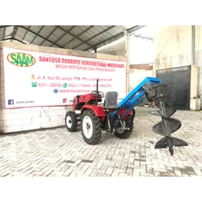 Alat Mesin Bor Tanah Traktor Roda Empat Penanam Pohon Diameter 50 cm