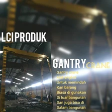 Gantry Crane Dalam Gedung Pabrik