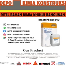 MasterSeal 540 elastis waterproofing