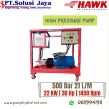 PIPE CLEANING PUMP HAWK 21 LPM 7250 PSI | PT. SOLUSI JAYA