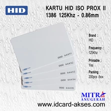 KARTU PROXIMITY HID ISO PROX II-1386-0.86 MM (HIGH QUALITY)