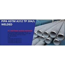 Pipa SS 304 Welded