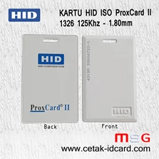 Kartu Proximity HID ProxCard II 1326-1.80mm (High Quality)