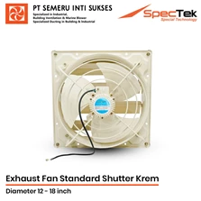 Exhaust Fan Standard Shutter Krem Luxury