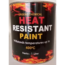 Cat Tahan Panas api 400 derajat celsius-High Temp-Heat Resistant Paint
