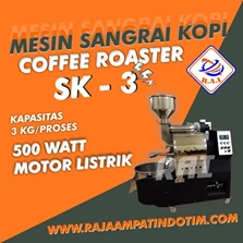 Mesin Sangrai Kopi RAI - SK 3