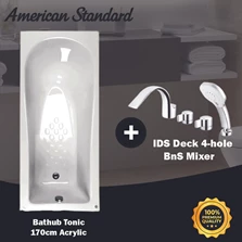 PROMO SALE Bathtub American standard Tonic 170cm_ Kran tanam IDS