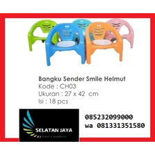 Kursi plastik sender anak Smile merk Helmut CH03