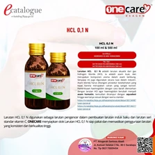 ONECARE REAGEN HCL 0,1N 1 X 500 ML