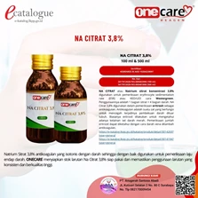 REAGEN NA CITRAT 3,8% 100 ml