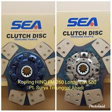 CLUTCH DISC / PLAT KOPLING HINO 15 inchi 