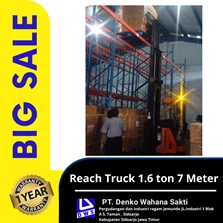Reach Truck 1.6 Ton 7 Meter
