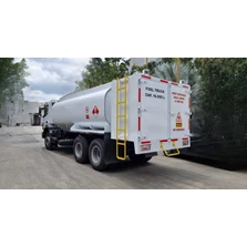Fuel Truk 16 KL Hydraulic System  Double Dispensing