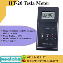 HT-20 Teslameter Magnetic Flux Alat Ukur Dimensi Magnet