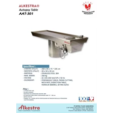 Autopsy Table/Meja Otopsi