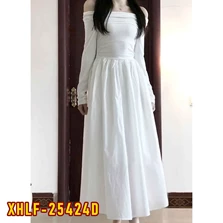 XHLF-25424D ﻿Dress Wanita / Pakaian / Terusan / Gaun Perempuan / Cewek