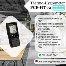 Thermo-Hygrometer PCE-HT 72