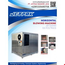 HORIZONTAL BLOWING MACHINE (JET-D300H) 100 PCS TRAYS