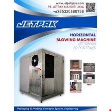 HORIZONTAL BLOWING MACHINE (JET-D300H) 50 PCS TRAYS